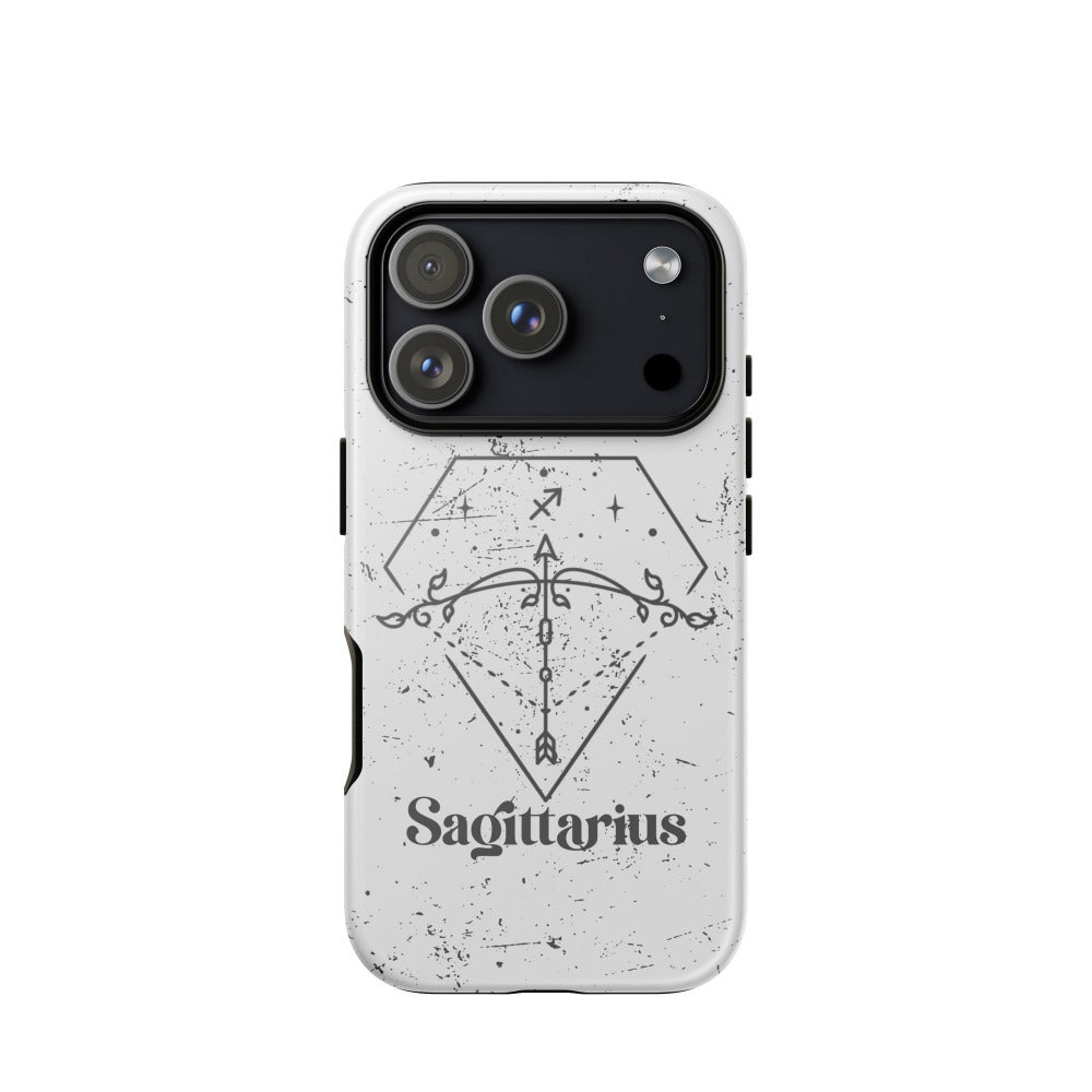 Sagittarius Zodiac iPhone 17 Pro Tough Case - Glossy Finish - https://ascensionemporium.net